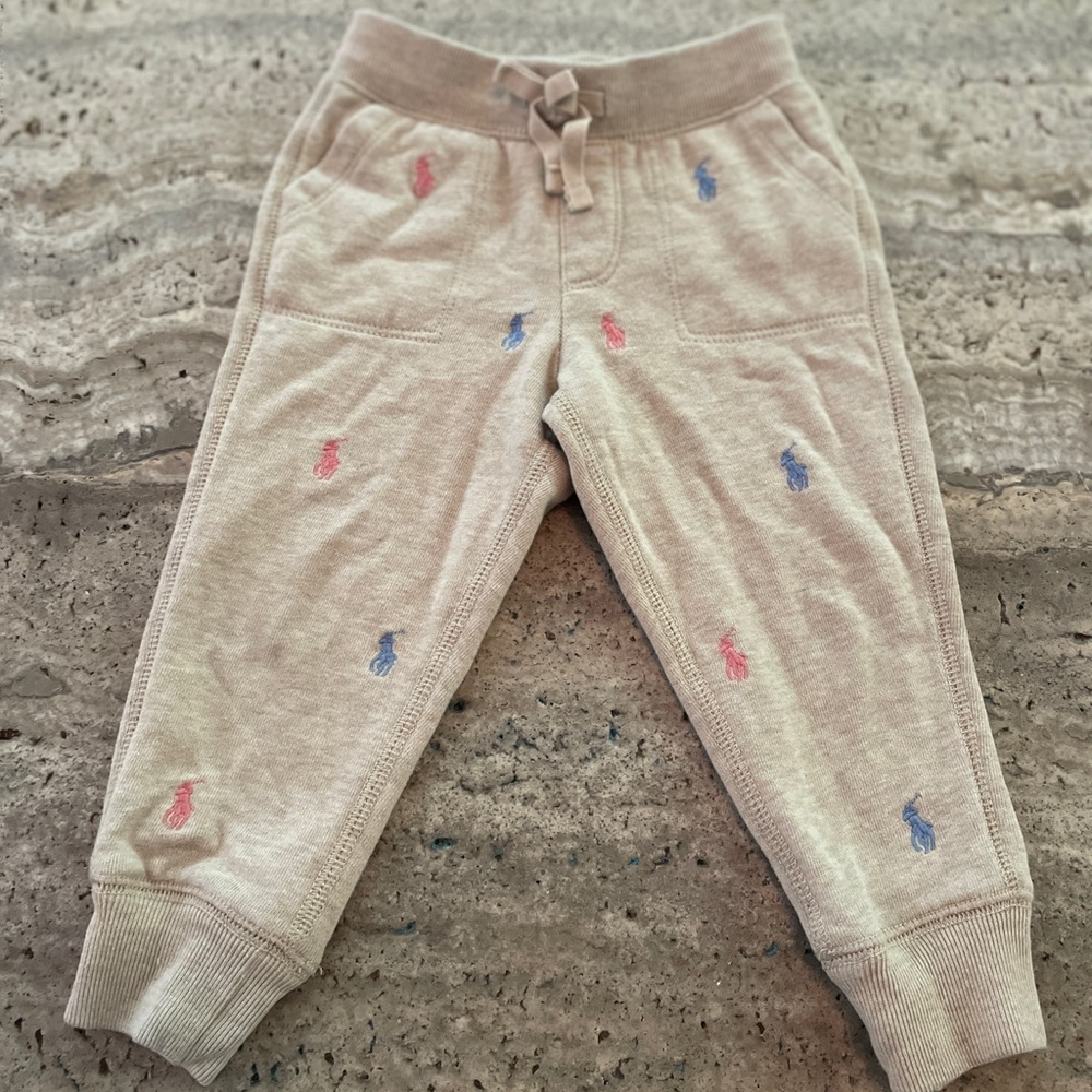 Polo Ralph Lauren Tan Sweatpants